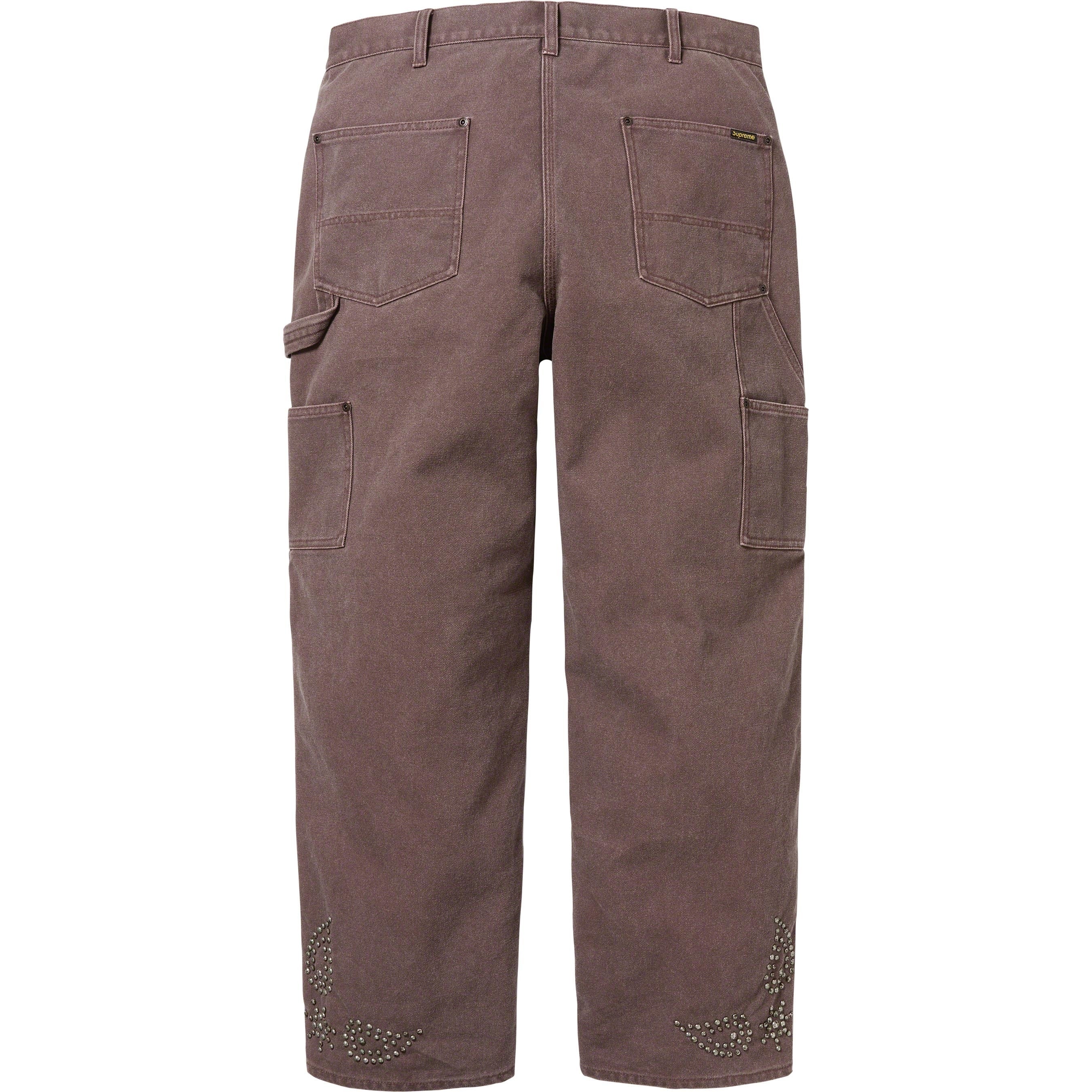 Paisley Studded Double Knee Painter Pant view 7